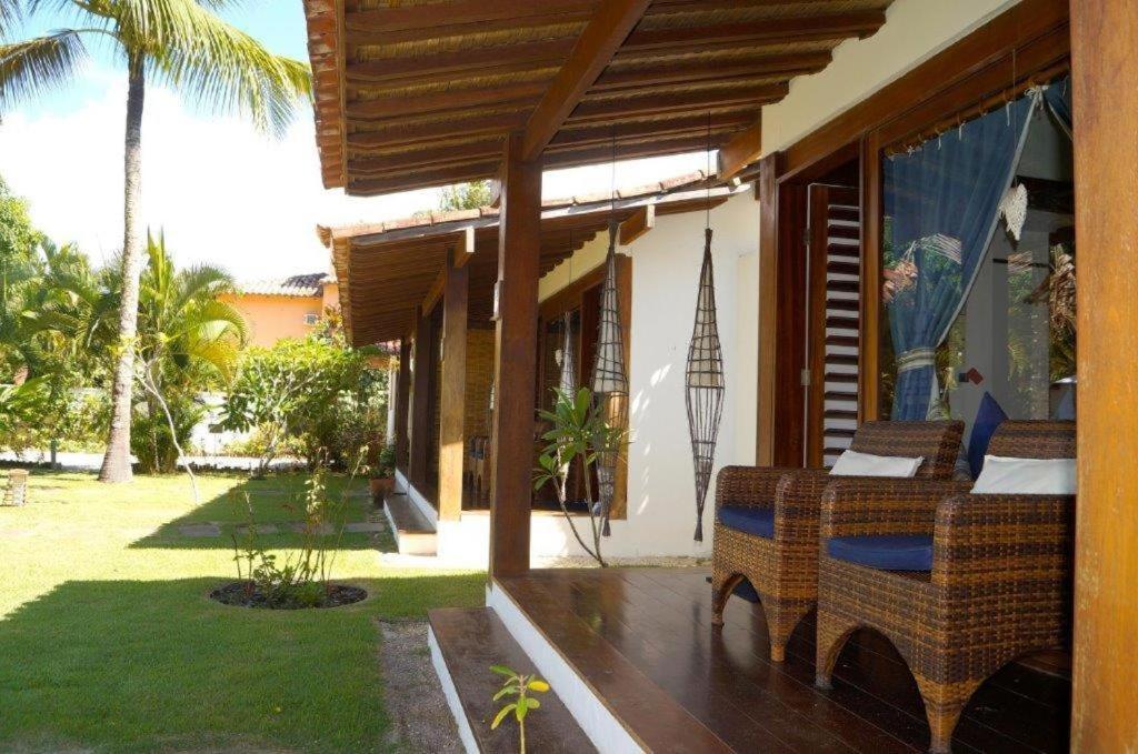Pousada Villa Palmeira Azul ปอร์โตเซกูโร ภายนอก รูปภาพ